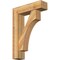 Ekena Millwork Westlake Block Rough Sawn Bracket w/ Offset Brace, Western Red Cedar, 8"W x 30"D x 42"H BKT0806X30X42WTL05RWR - alternate 1